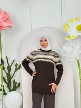 بلوزة قصيرة صوف